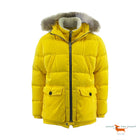 Paul&Shark Down Shearling Collar Bomber Jacket