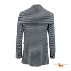 Chanel blue & white Wool
Hamburg Zigzag Peacoat Jacket