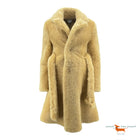 Bottega Veneta Teddy Shearling Coat with Belt