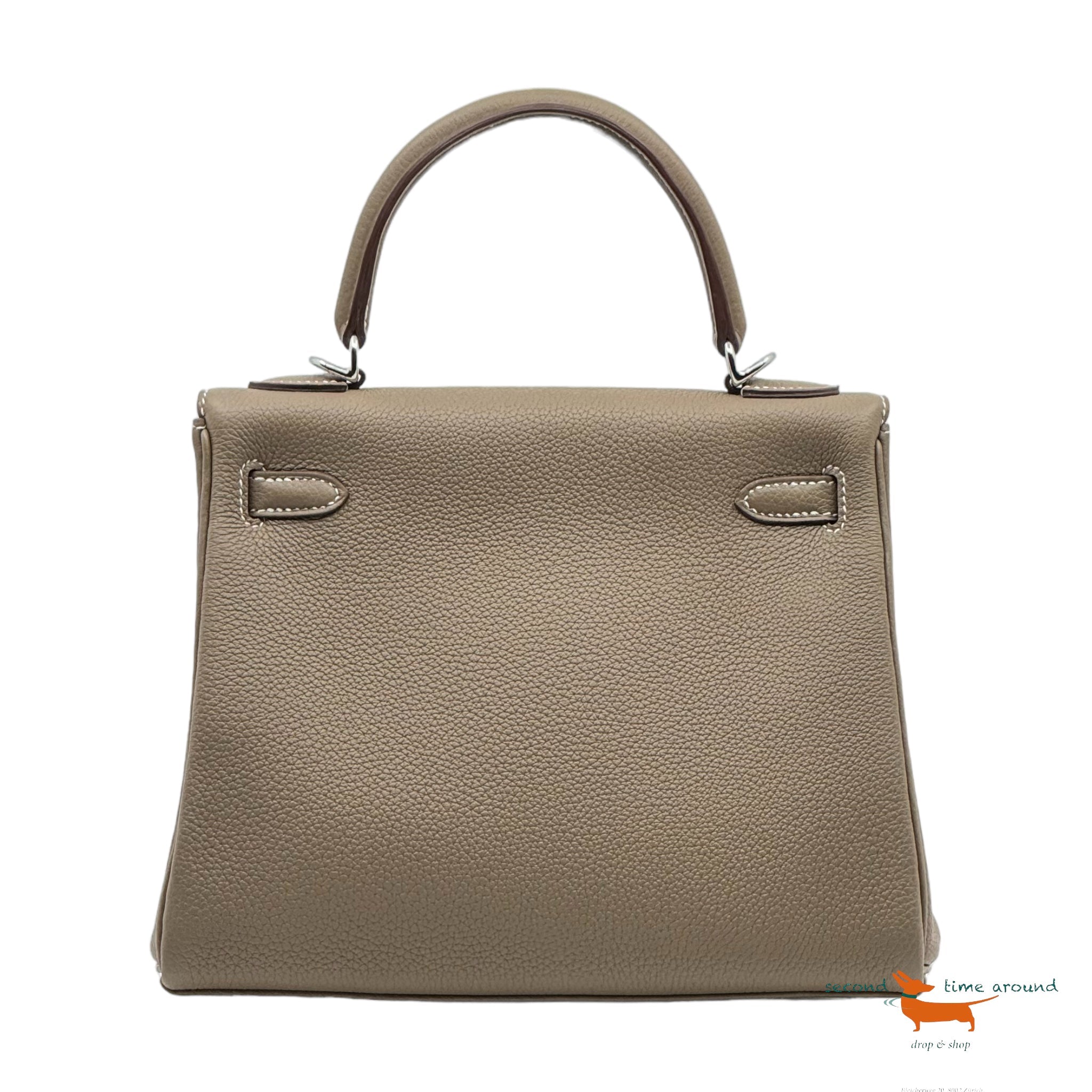 Hermès Kelly II retourne 25 Veau Togo 18 Etoupe