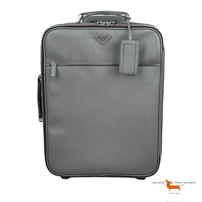 Prada Saffiano Leather Trolley