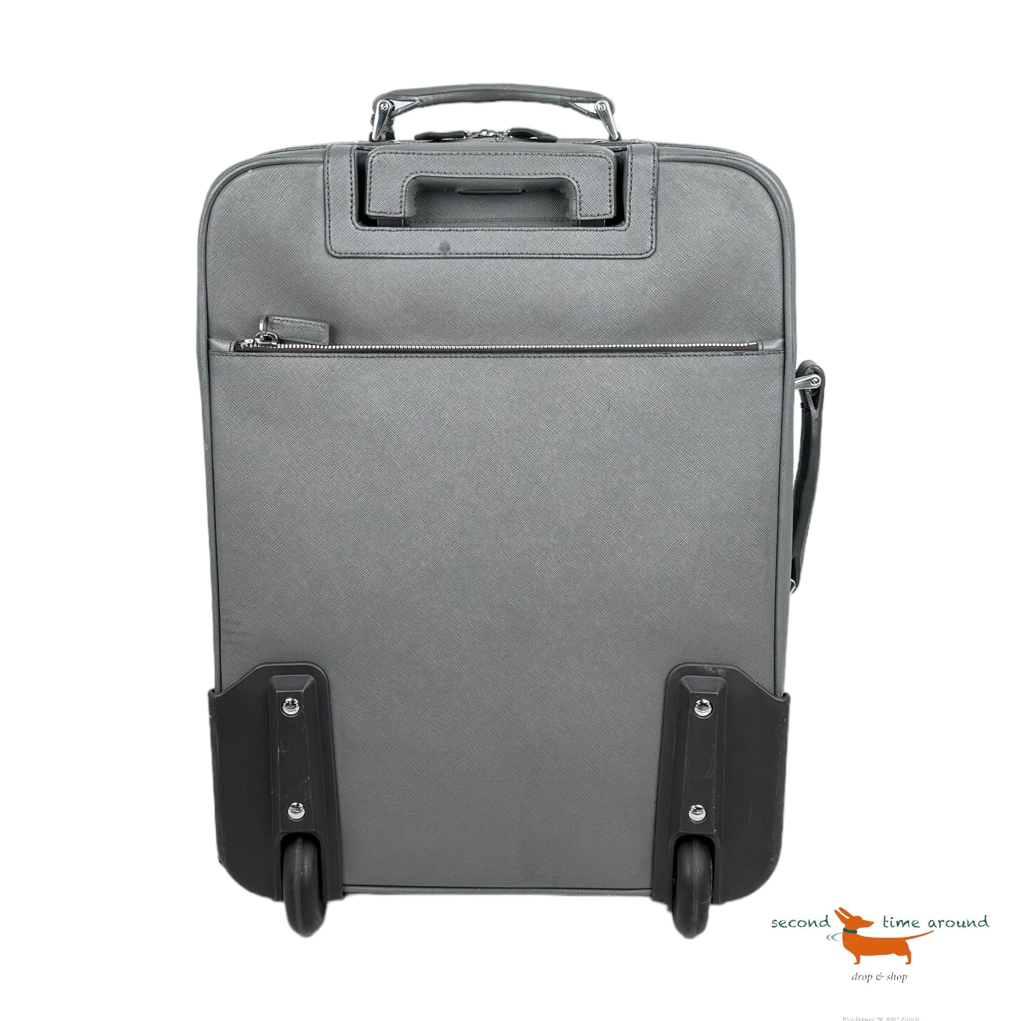 Prada Saffiano Leather Trolley