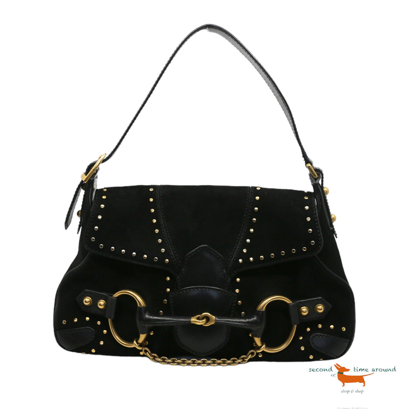 Gucci Horsebit Flap Handle Bag