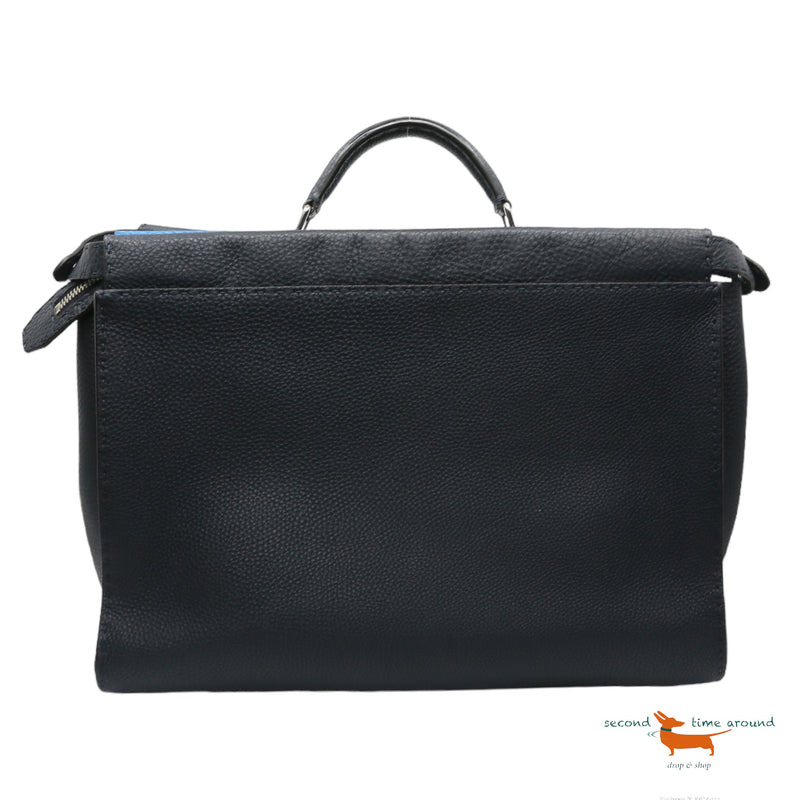 Fendi Nevy Large Peekaboo Selleria Bag