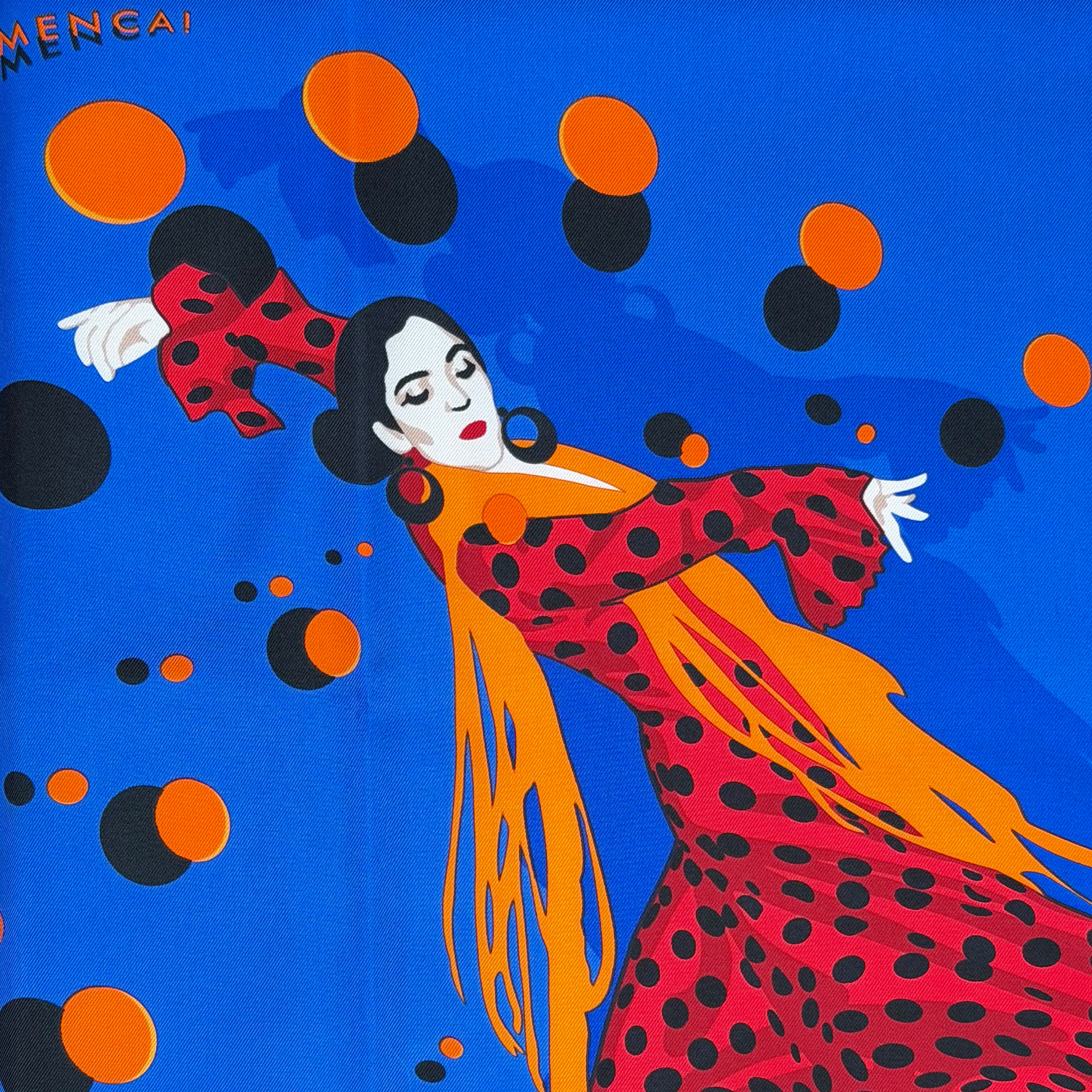 Hermes Scarf Hola Flamenca By Dimitri Rybaltchenko