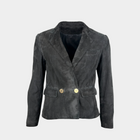 Balmain Suede Leather Jacket