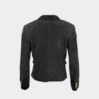 Balmain Suede Leather Jacket