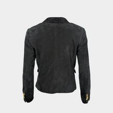 Balmain Suede Leather Jacket