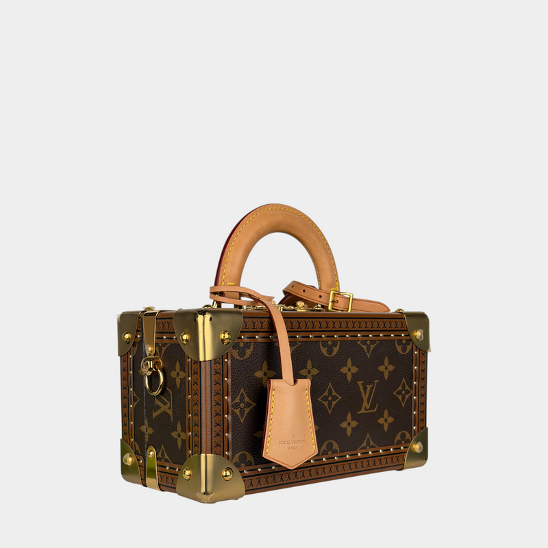 Louis Vuitton Monogram Valisette Tresor Bag