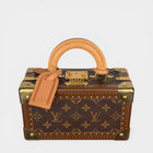 Louis Vuitton Monogram Valisette Tresor Bag