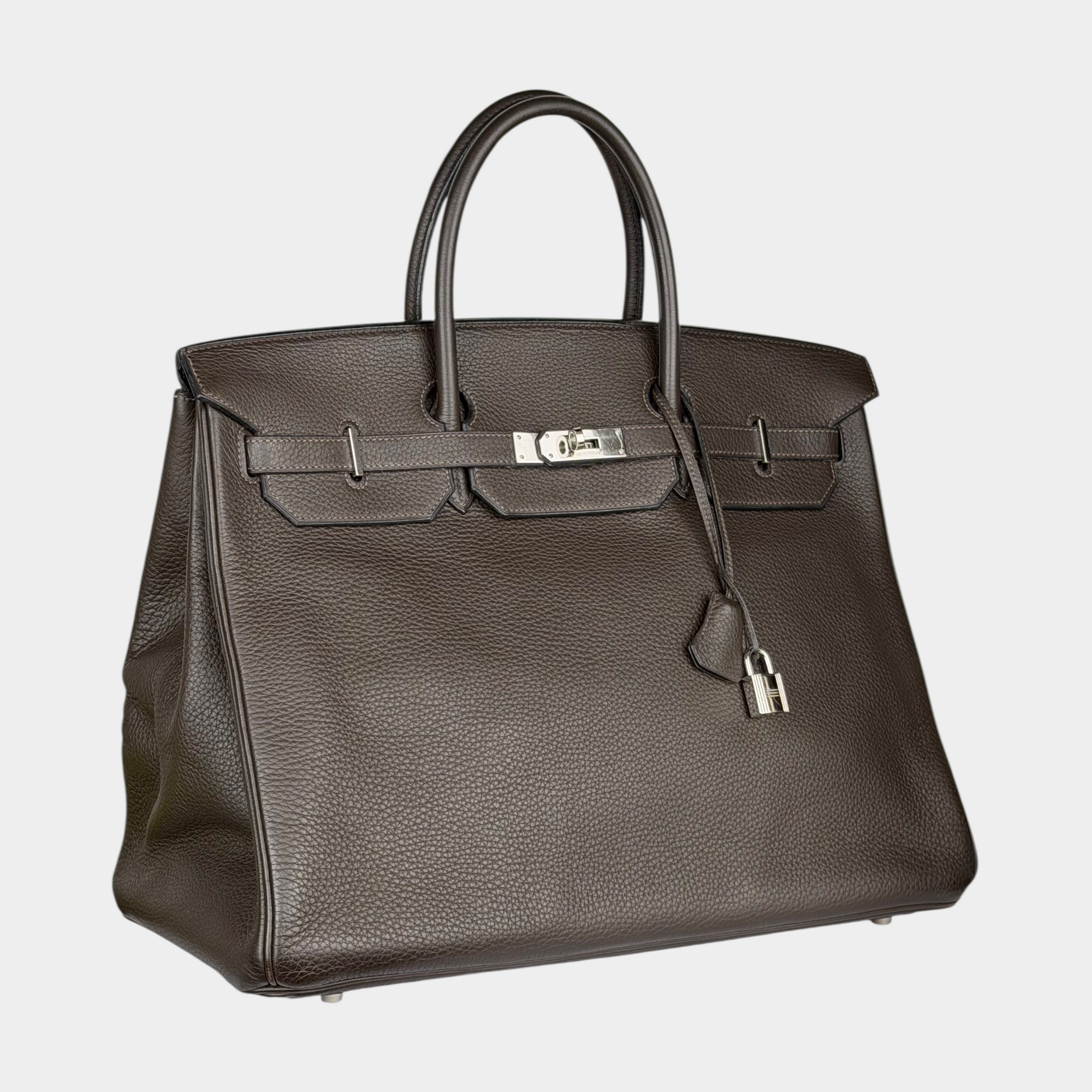 Hermes Birkin 40 Taurillon Clemence Leder Bag
