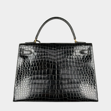 Hermes Kelly 32 Crocodile Bag