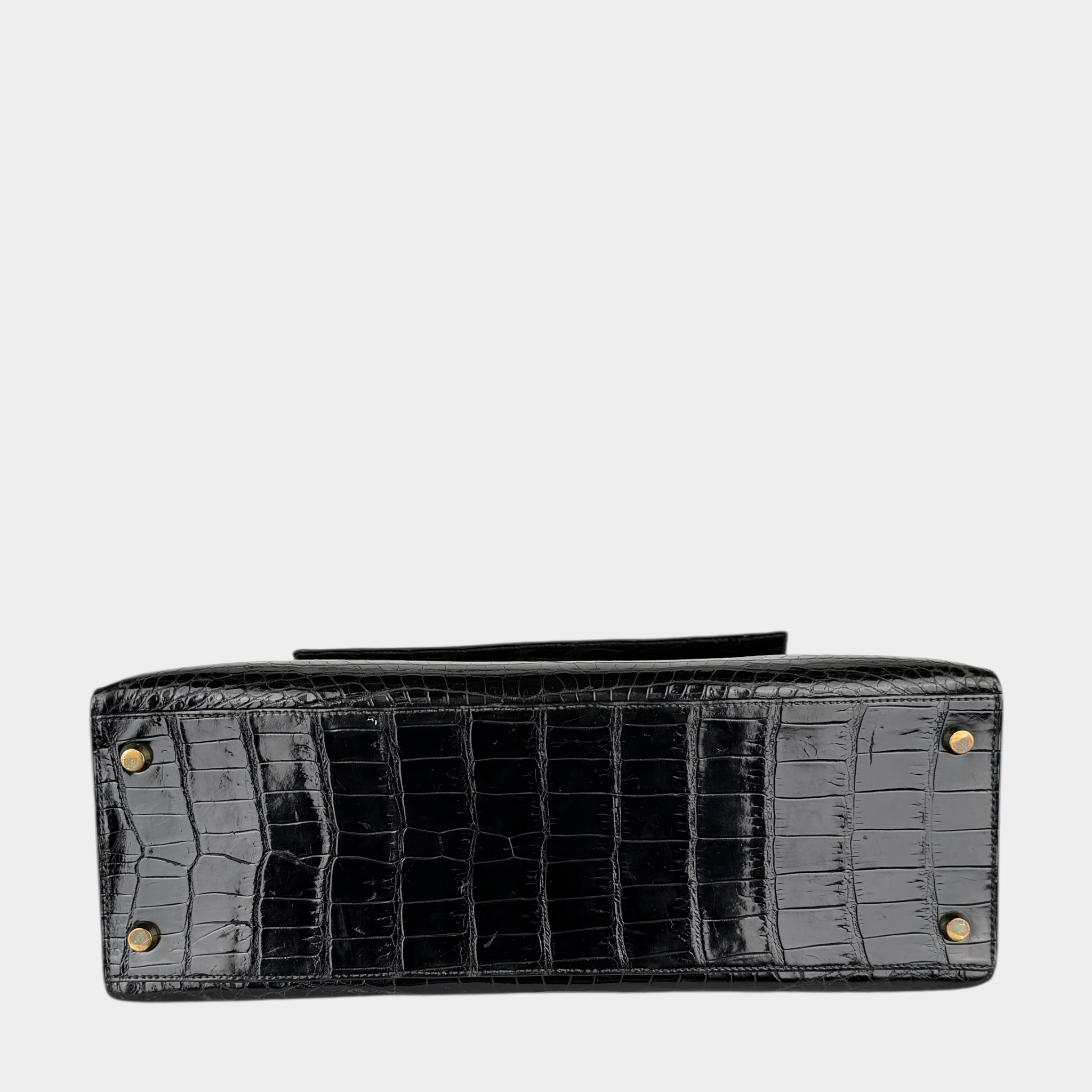 Hermes Kelly 32 Crocodile Bag