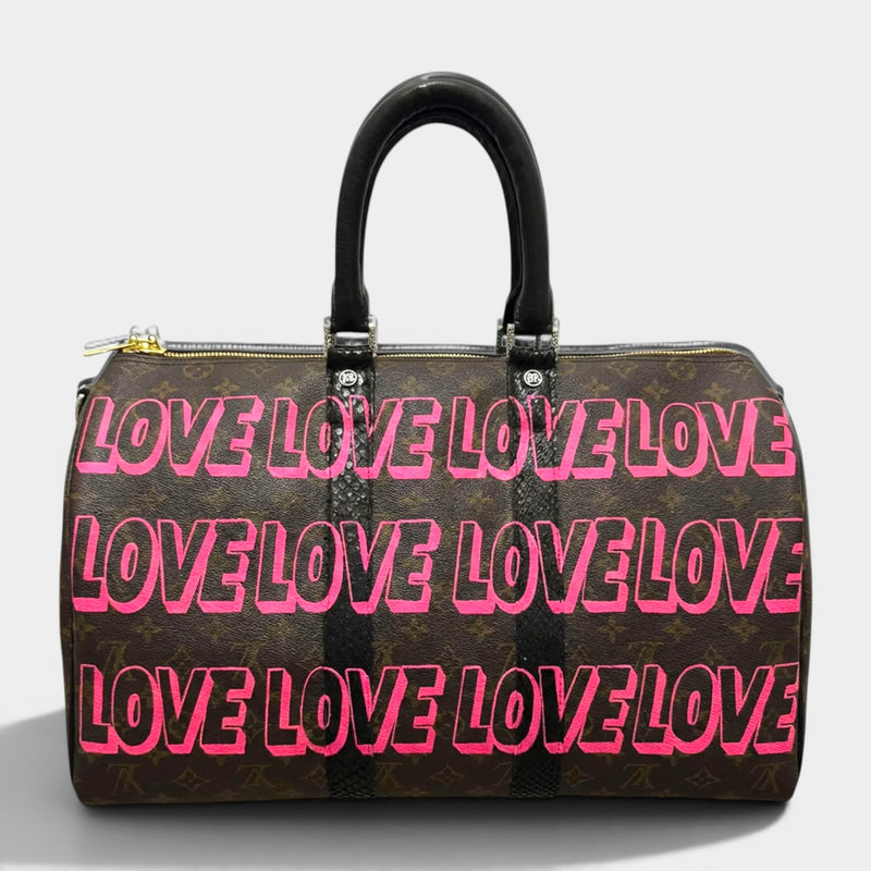 Philip Karto Louis Vuitton Love Keepal 45