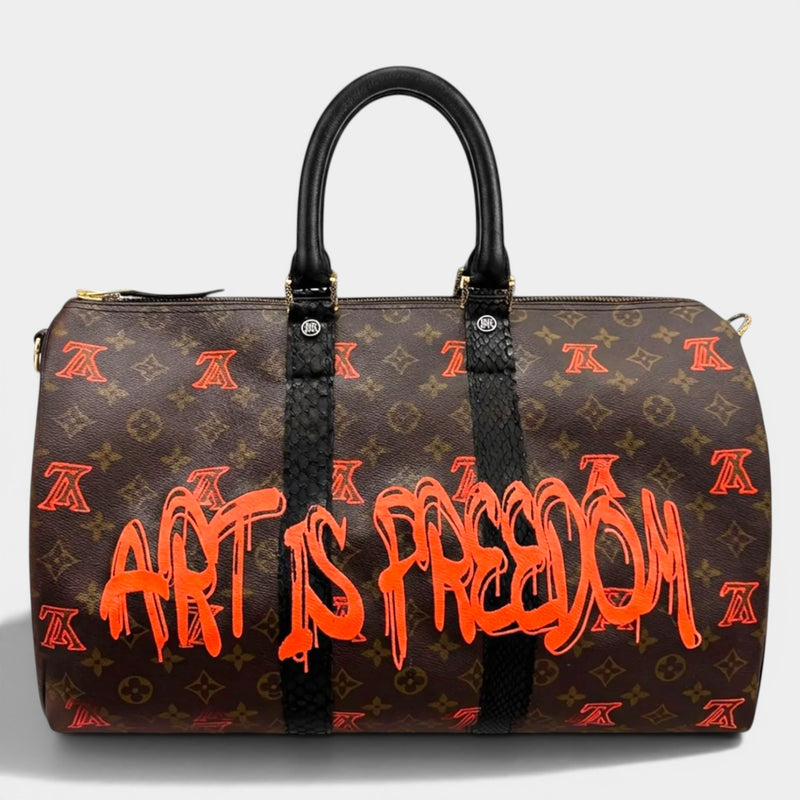 Philip Karto Louis Vuitton Art Is Freedom Keepal 55