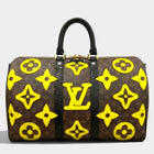 Monogrammed Weekender Bag With Palm Tree Accents