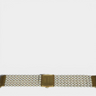 Chanel Mademoiselle 18K Yellow Gold Pearls Watch