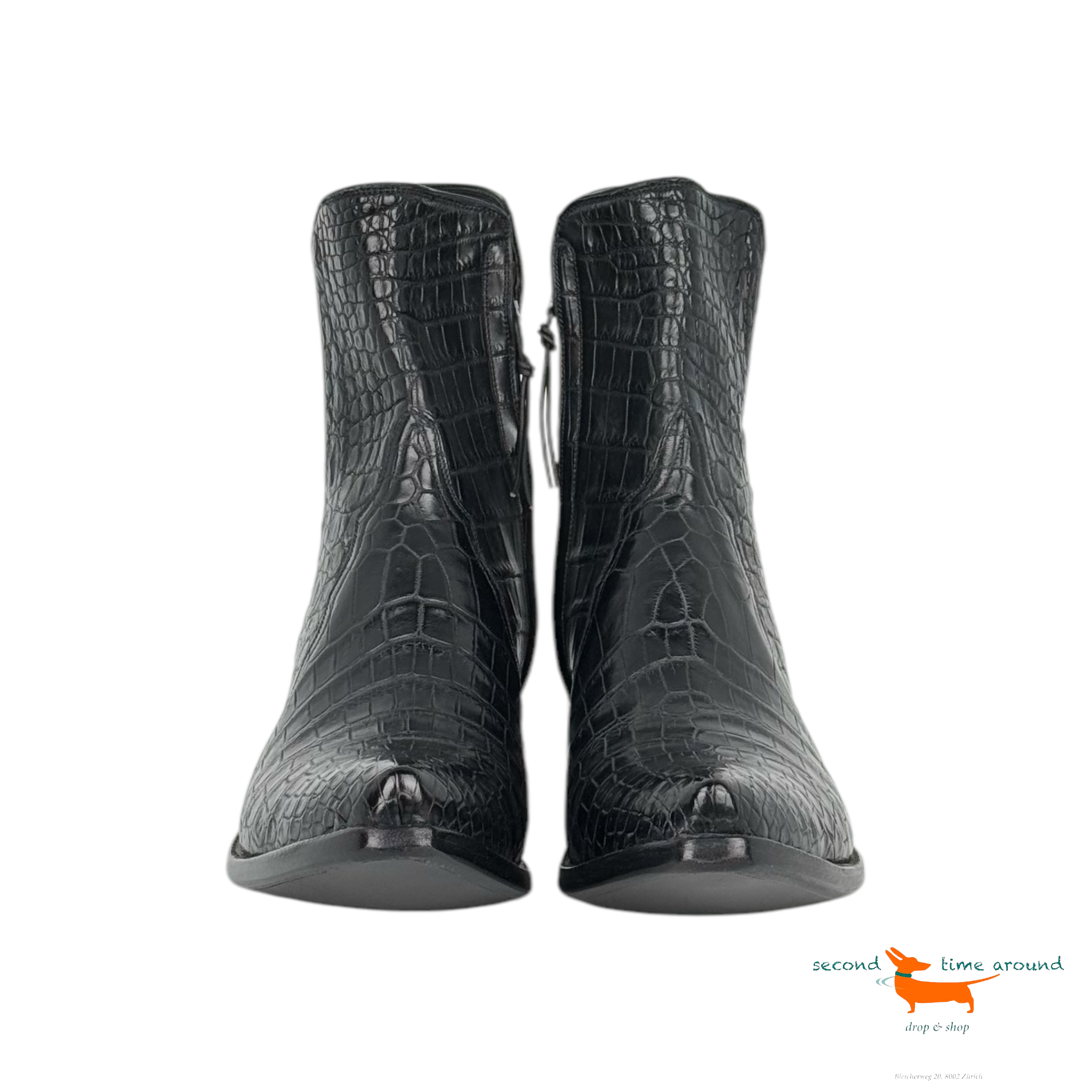 Stallion Crocodile  Boots