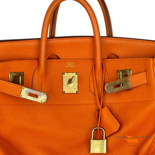 Hermes Birkin Hac 40 Togo Leather Bag