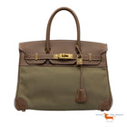 Hermes Limited Edition Toile Birkin 30 Bag