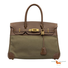 Hermes Limited Edition Toile Birkin 30 Bag