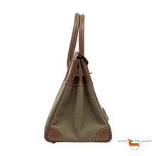 Hermes Limited Edition Toile Birkin 30 Bag