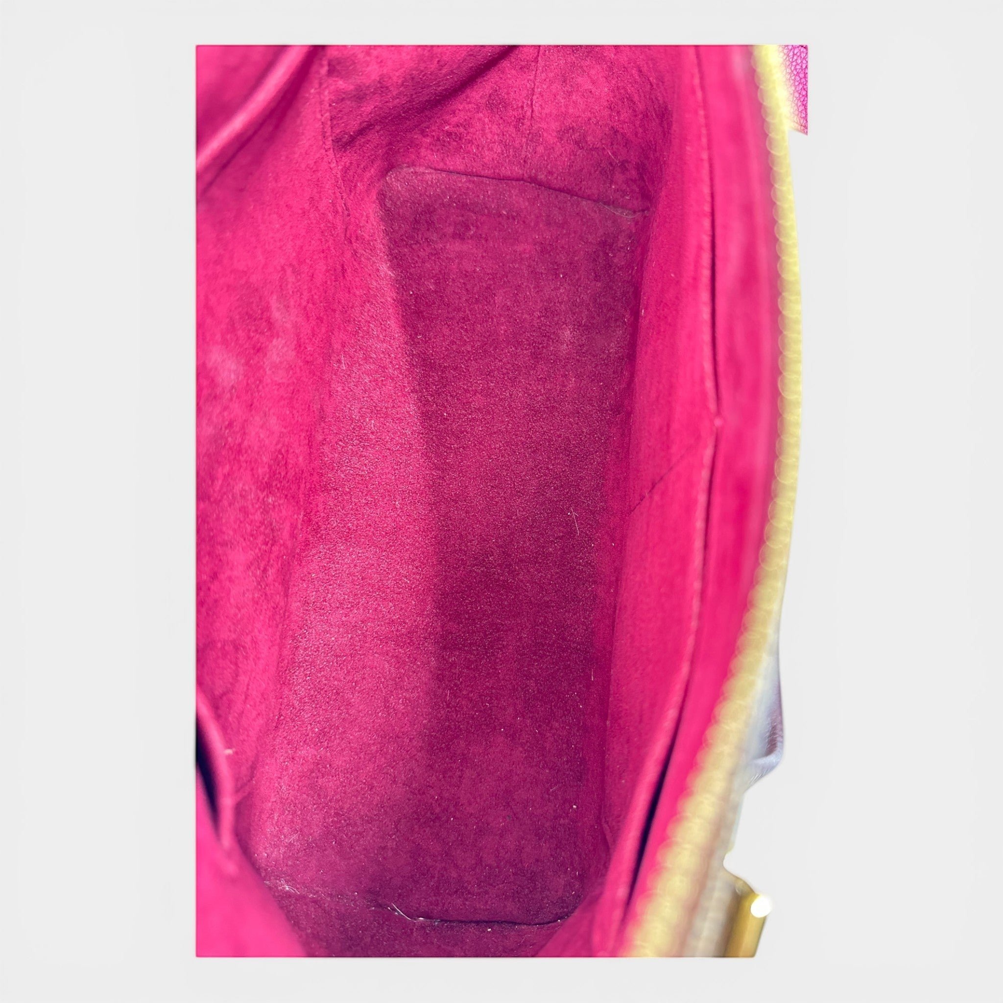 Louis Vuitton Damier Hyde Park Fuchsia Bag
