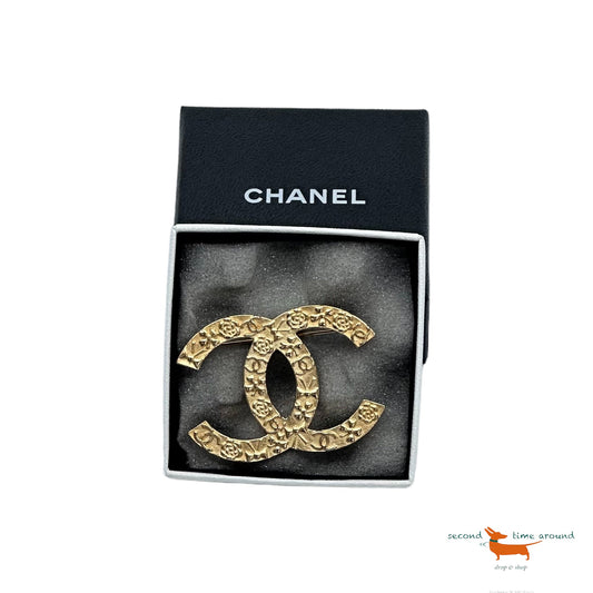 Chanel CC Brosche