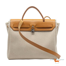 Hermes Herbag 30 Toile Bag