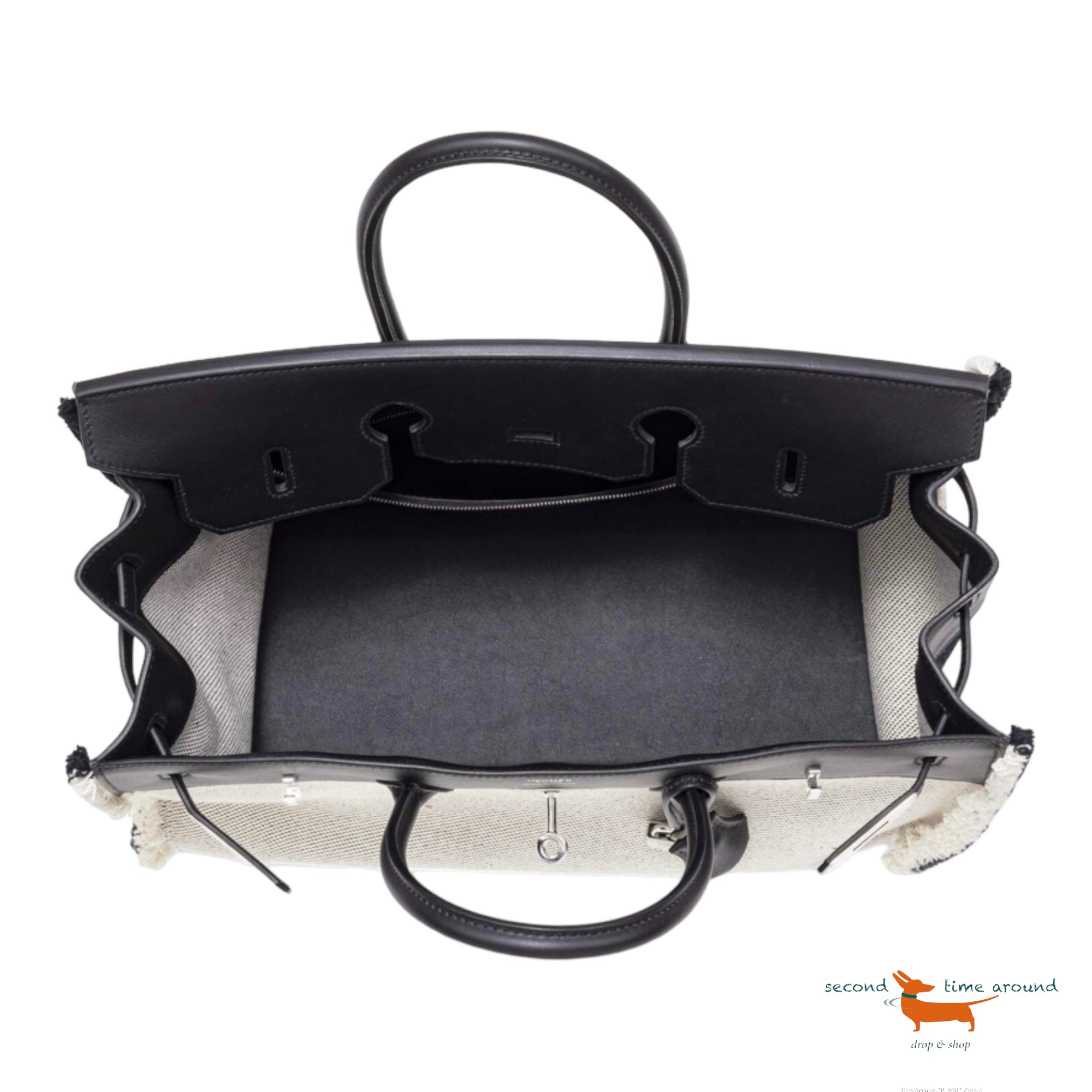 Hermes Birkin 35 Fray Fray Bag