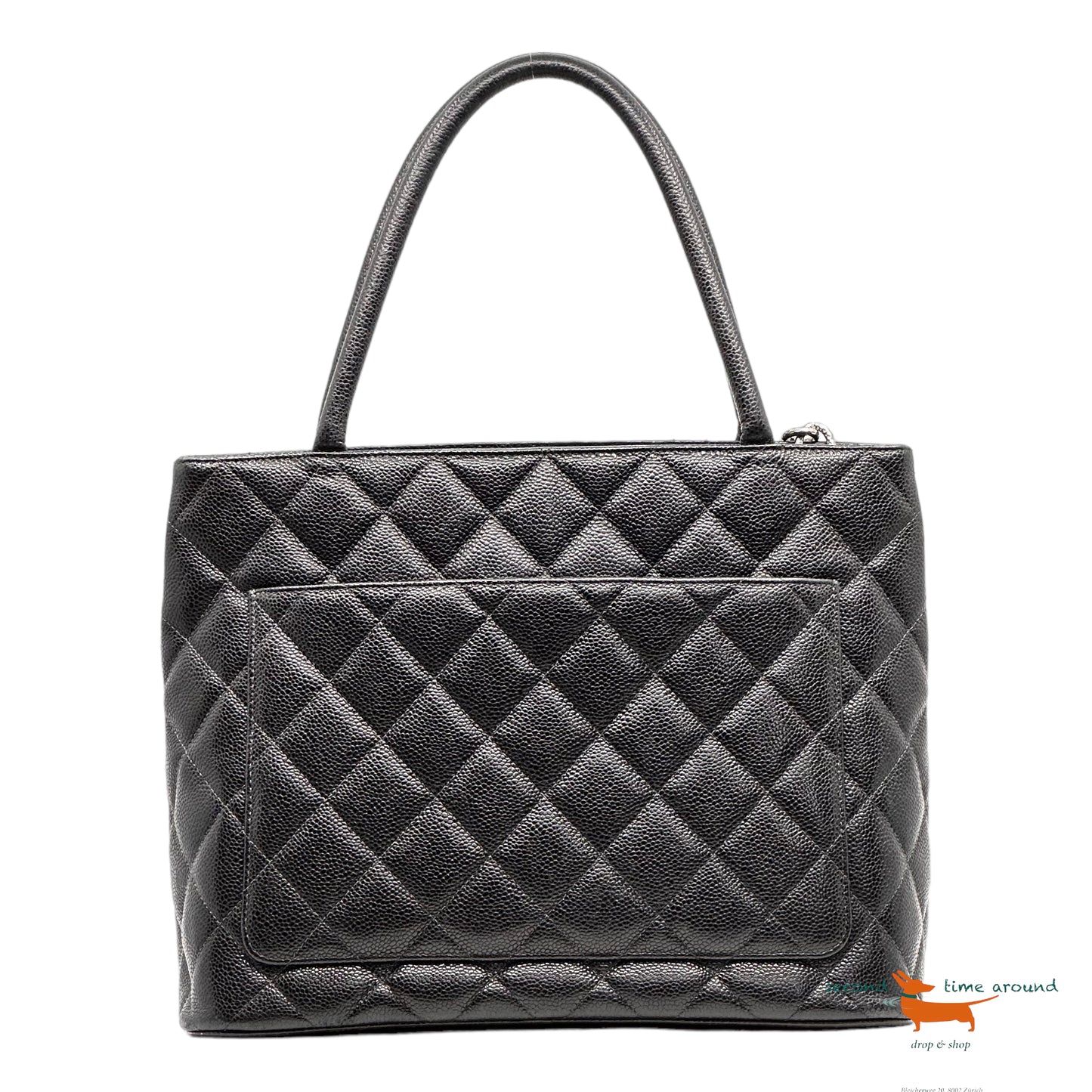 Chanel Medaillon Leather Shopper