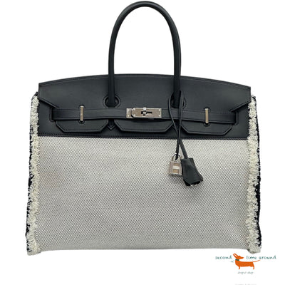 Hermes Birkin 35 Fray Fray Bag