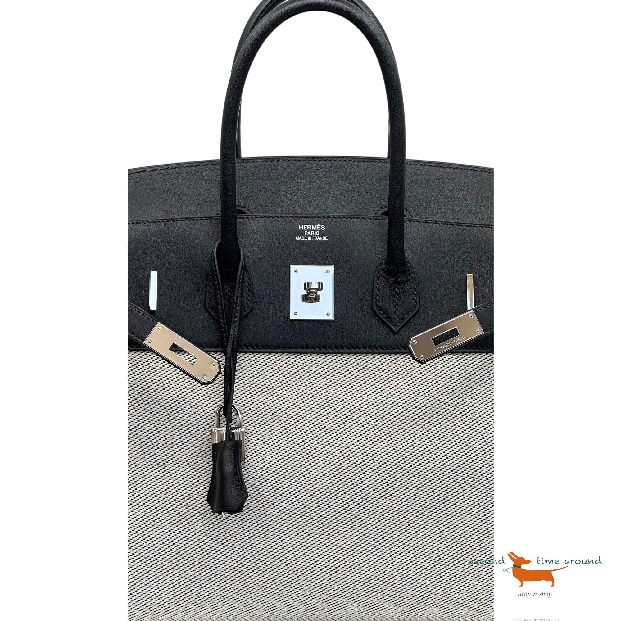 Hermes Birkin 35 Fray Fray Bag