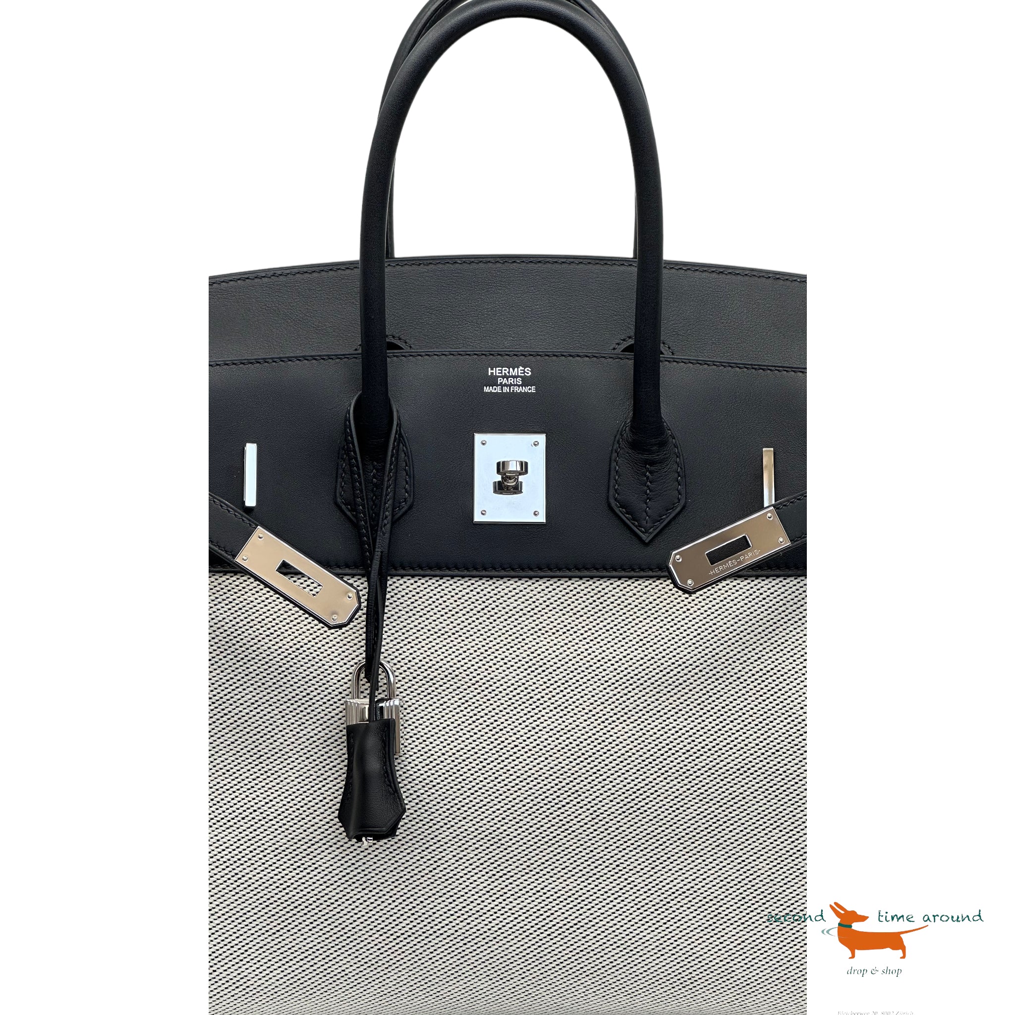 Hermes Birkin 35 Fray Fray Bag