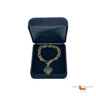 Tiffany Gold Heart Bracelet Return to Tiffany