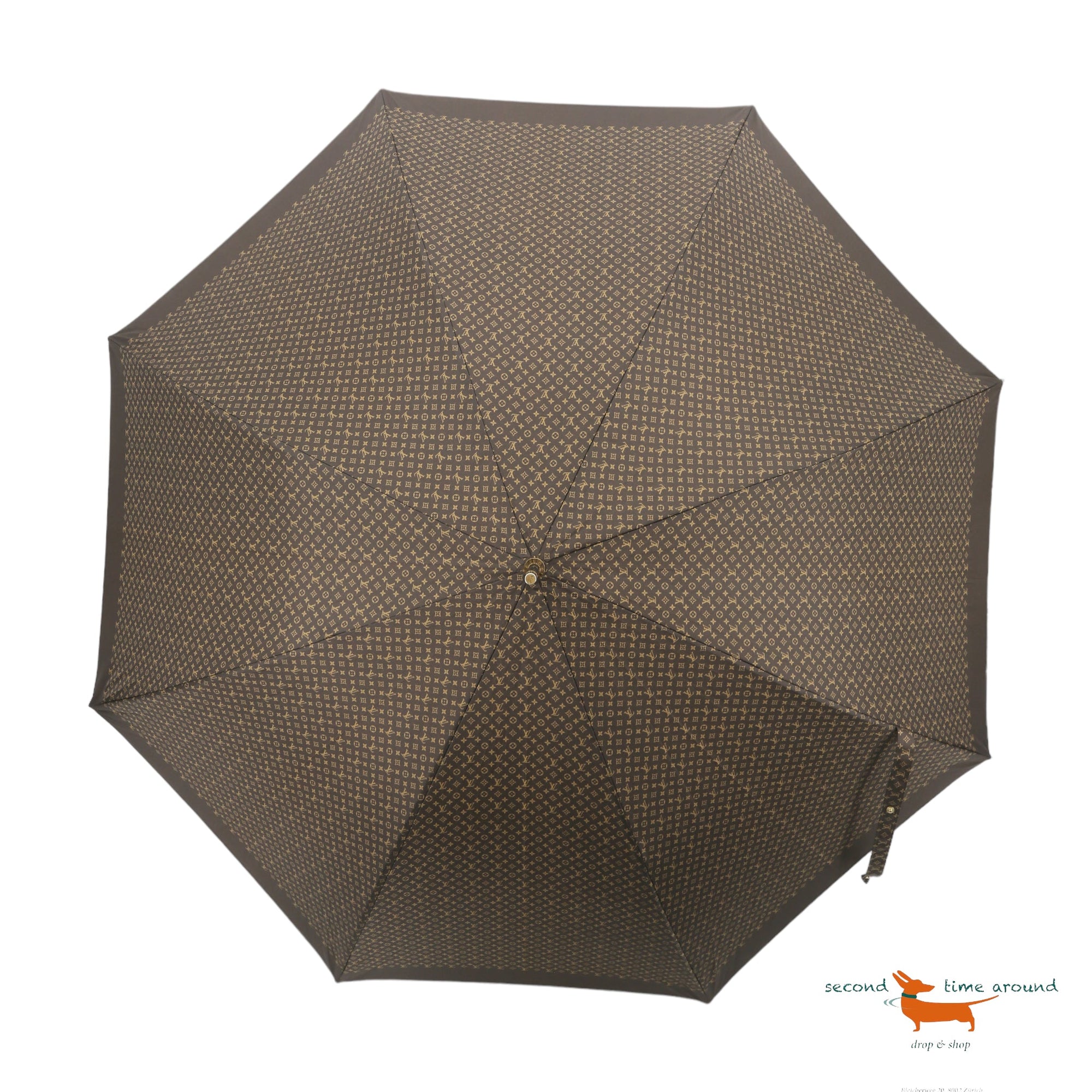 Louis Vuitton Monogram Print Ombrella
