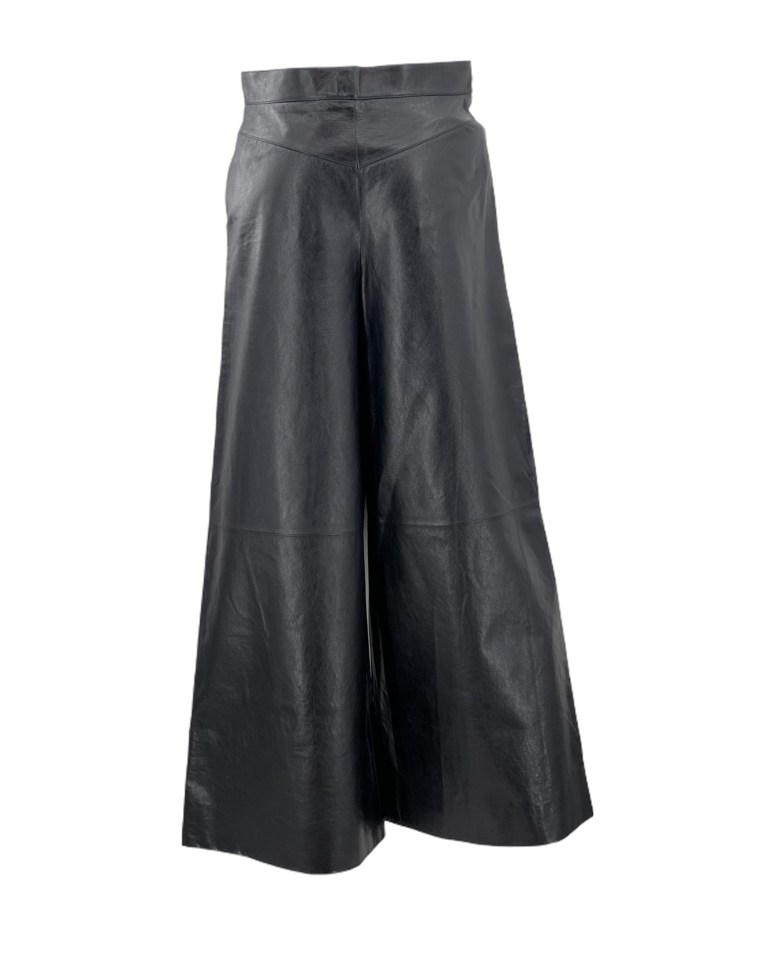 Chanel Leather Sailor Pants (Fashion Show piece)