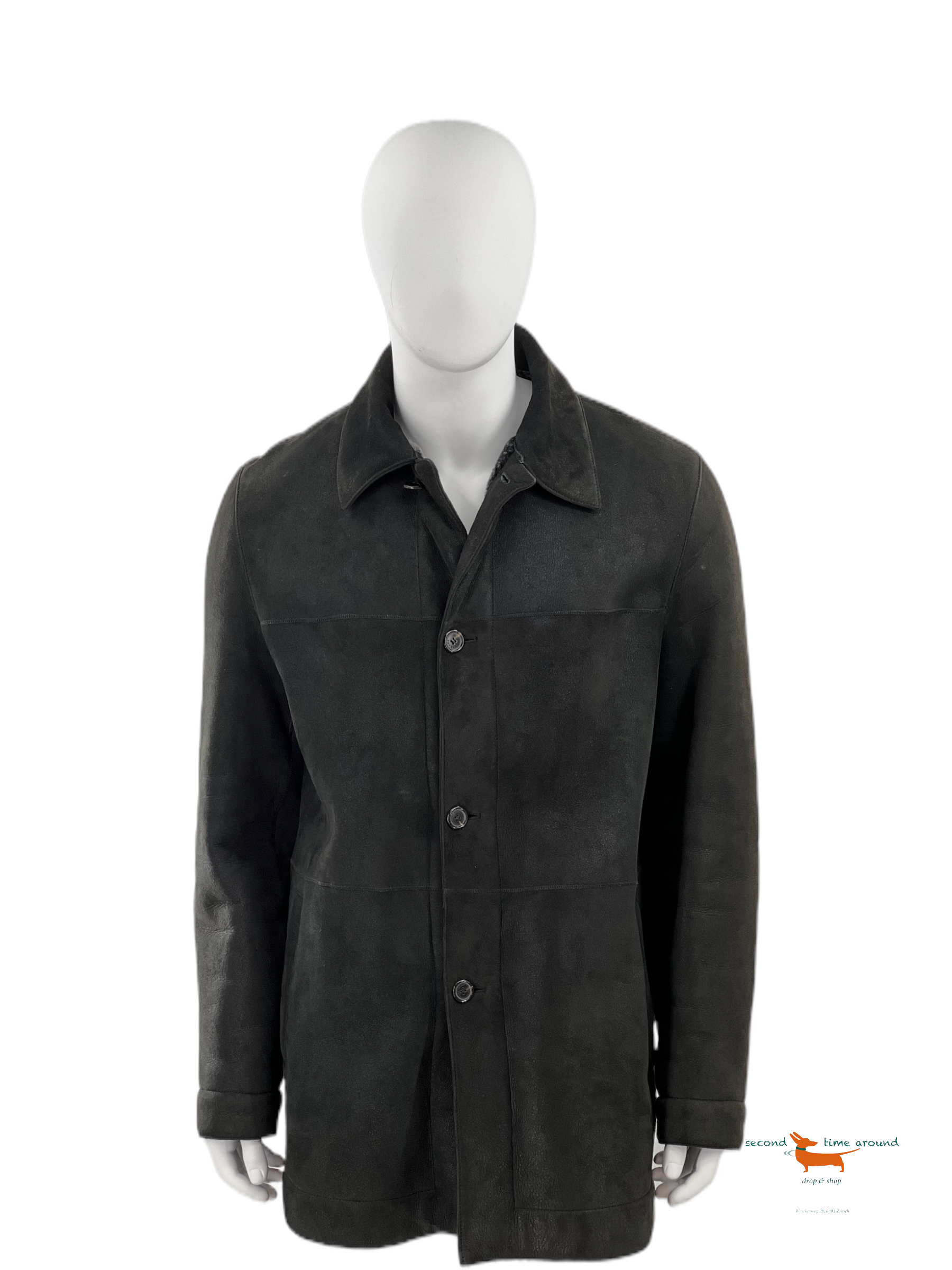 Prada Leather Lambskin Coat