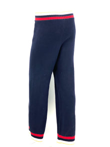 Gucci straight-leg knit trousers in a cotton blend with stripes