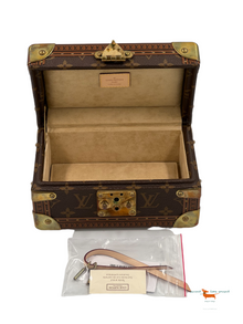 Louis Vuitton Coffret Trésor 20 Monogram Canvas Brown