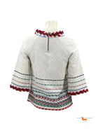 Chanel Cotton Chevron Embroidered Large Pants 2 Pieces