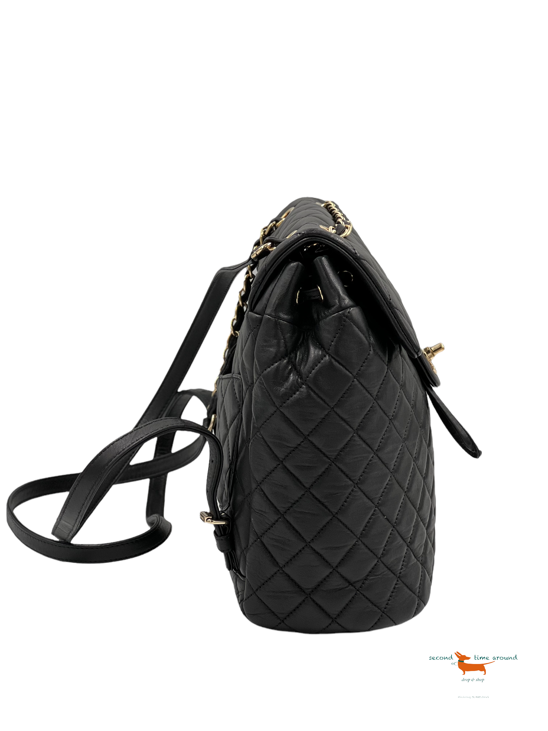 Chanel Lambskin Quilted Urban Spirit Backpack
