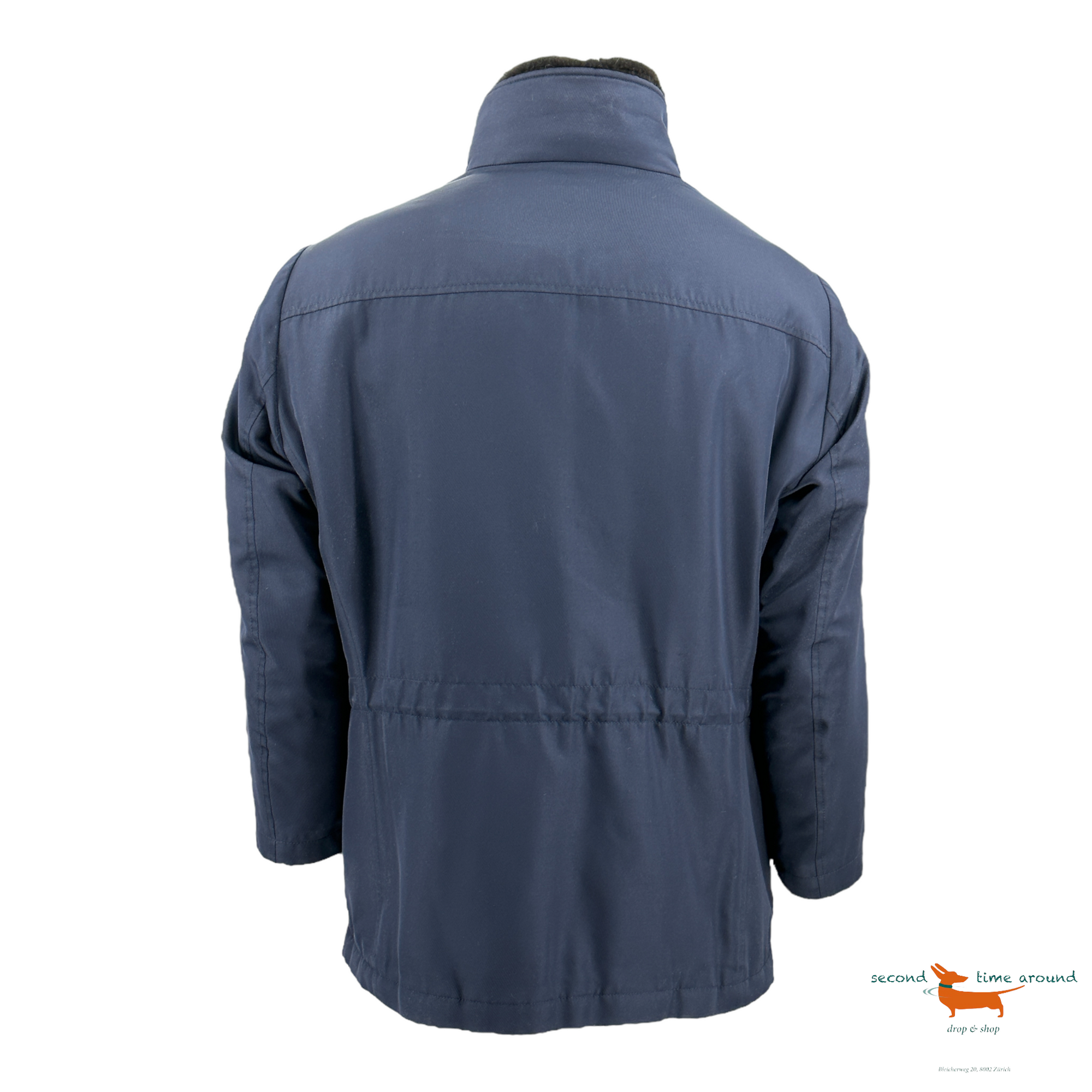 Brioni Field Jacket with Fur Lining