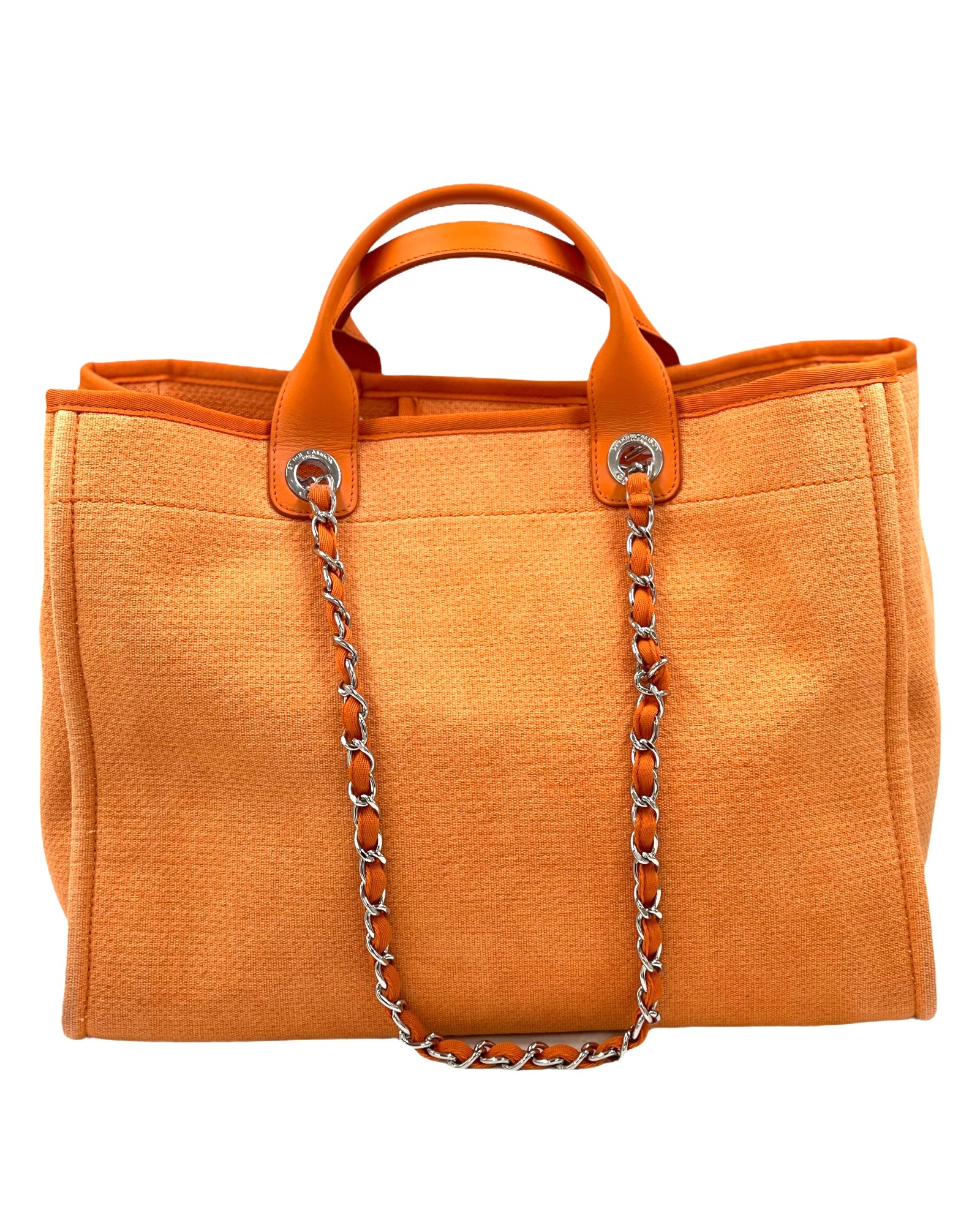 Chanel Deauville Orange Bag