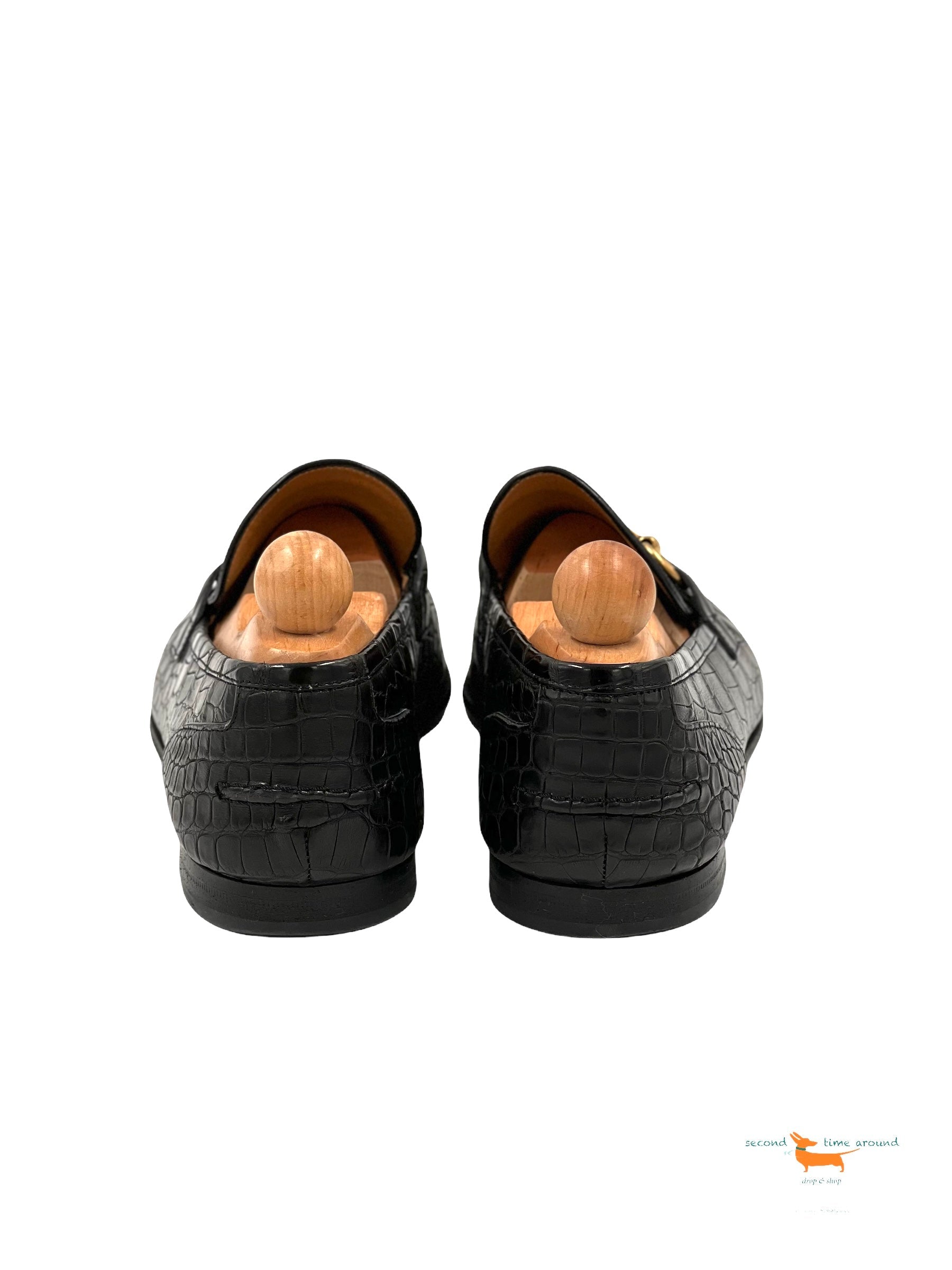 Gucci Jordaan Crocodile loafer