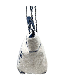 Chanel Deauville Venise Biarritz Shopping Tote Terry Cloth Large