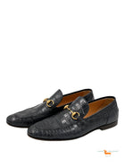Gucci Jordaan Crocodile Loafer