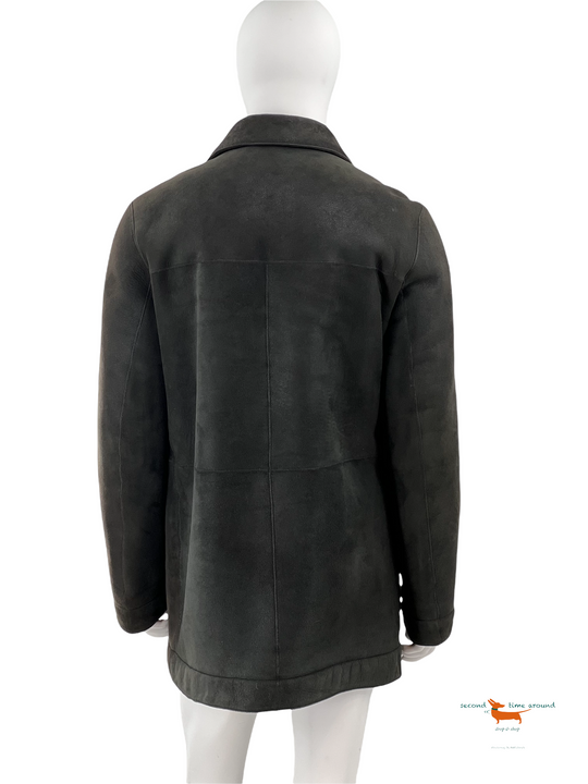 Prada Leather Lambskin Coat