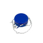 Hermes round cosmetic Mini bag with chain
