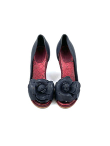 Chanel Camelia Sandalen